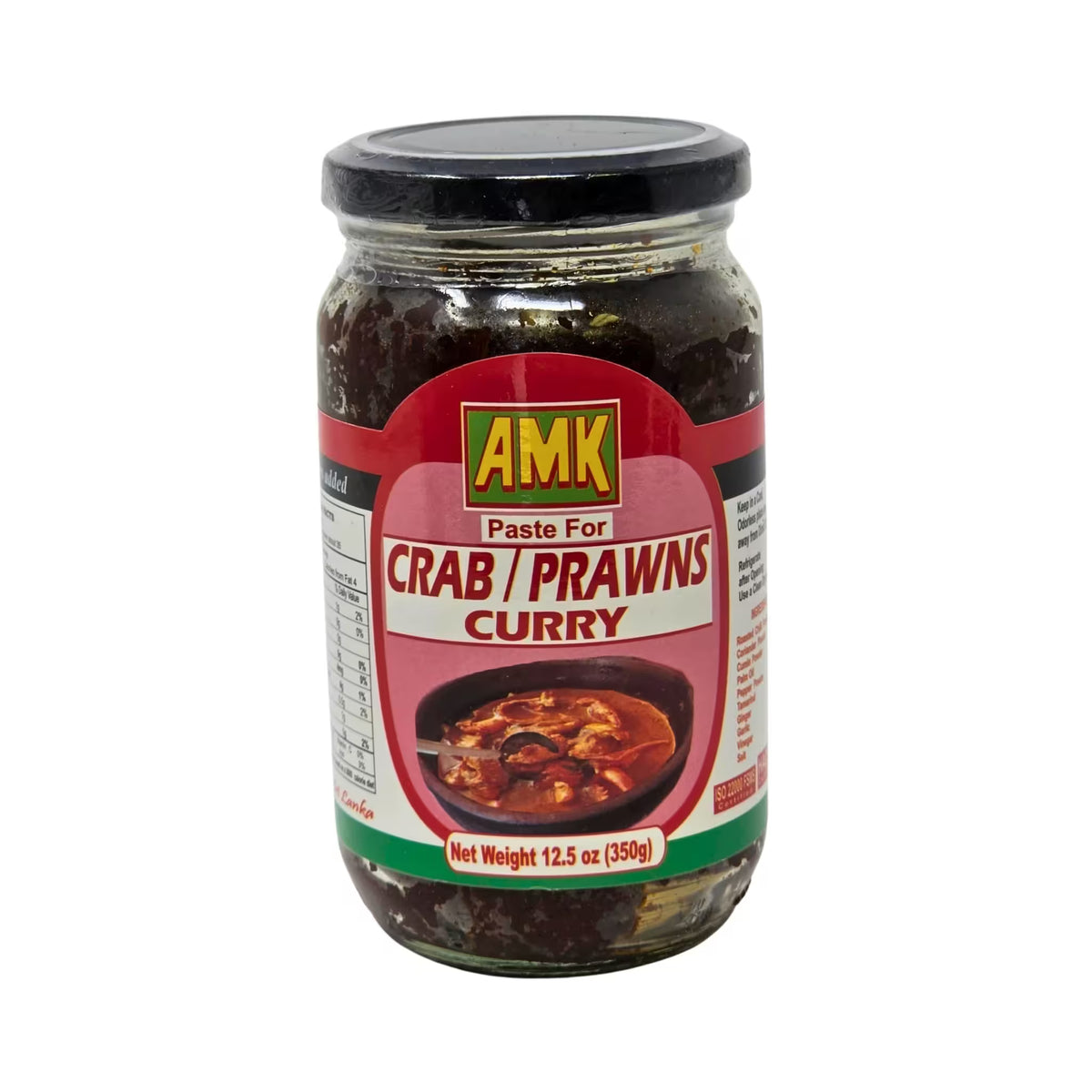 Amk Crab/Prawn Mix Curry Paste, 350g — Amk Sri Lankan grocery, front of pack