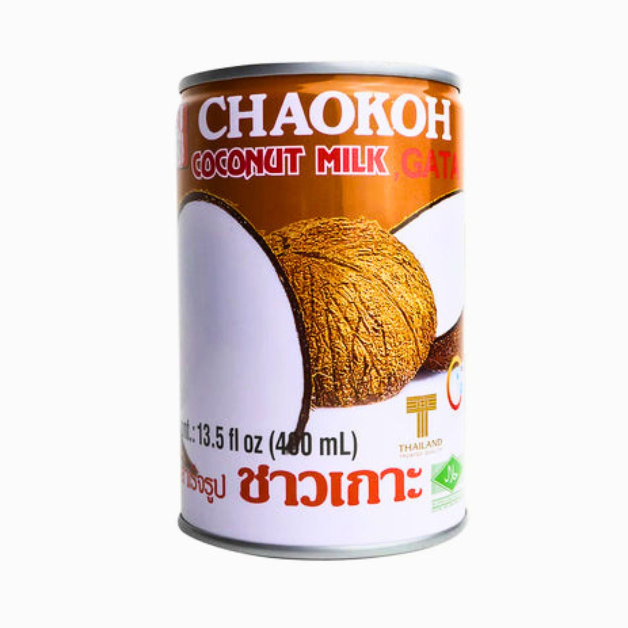 Chaokoh Coconut Milk 400 ml can — front of can
