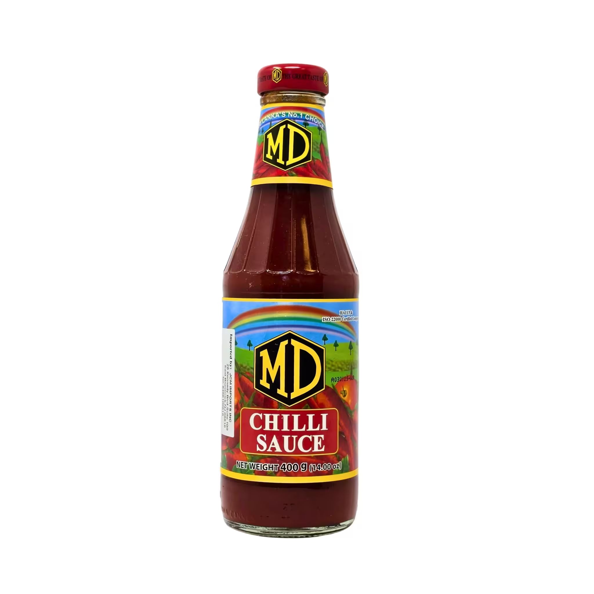 Md Chilli Sauce, 400g — Md Sri Lankan grocery, front of pack