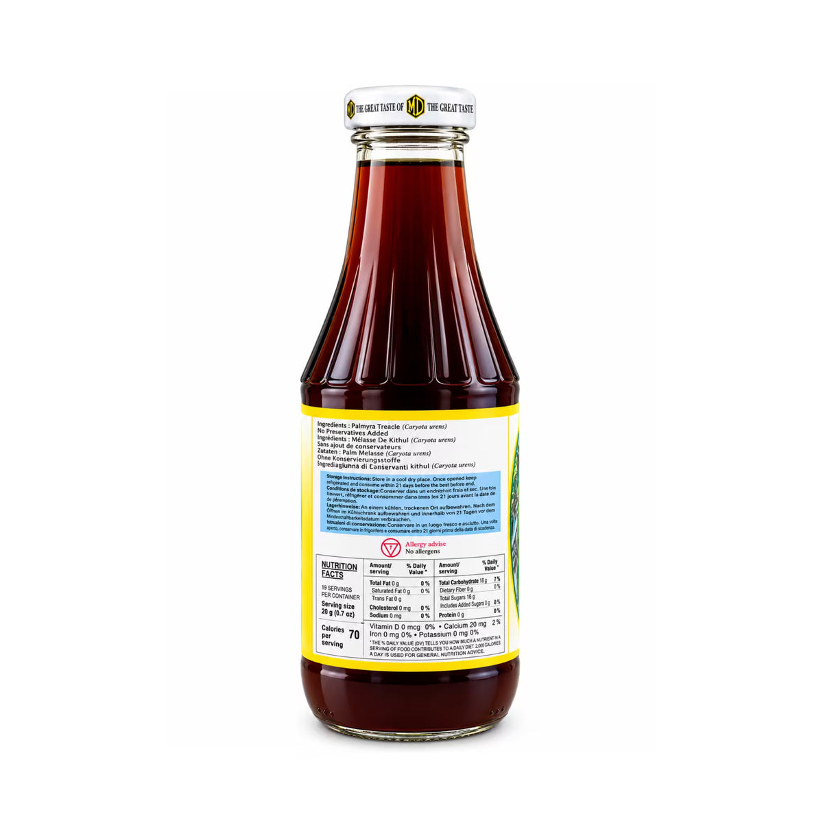MD Kithul Treacle 350ml — MD Sri Lankan grocery, front of pack