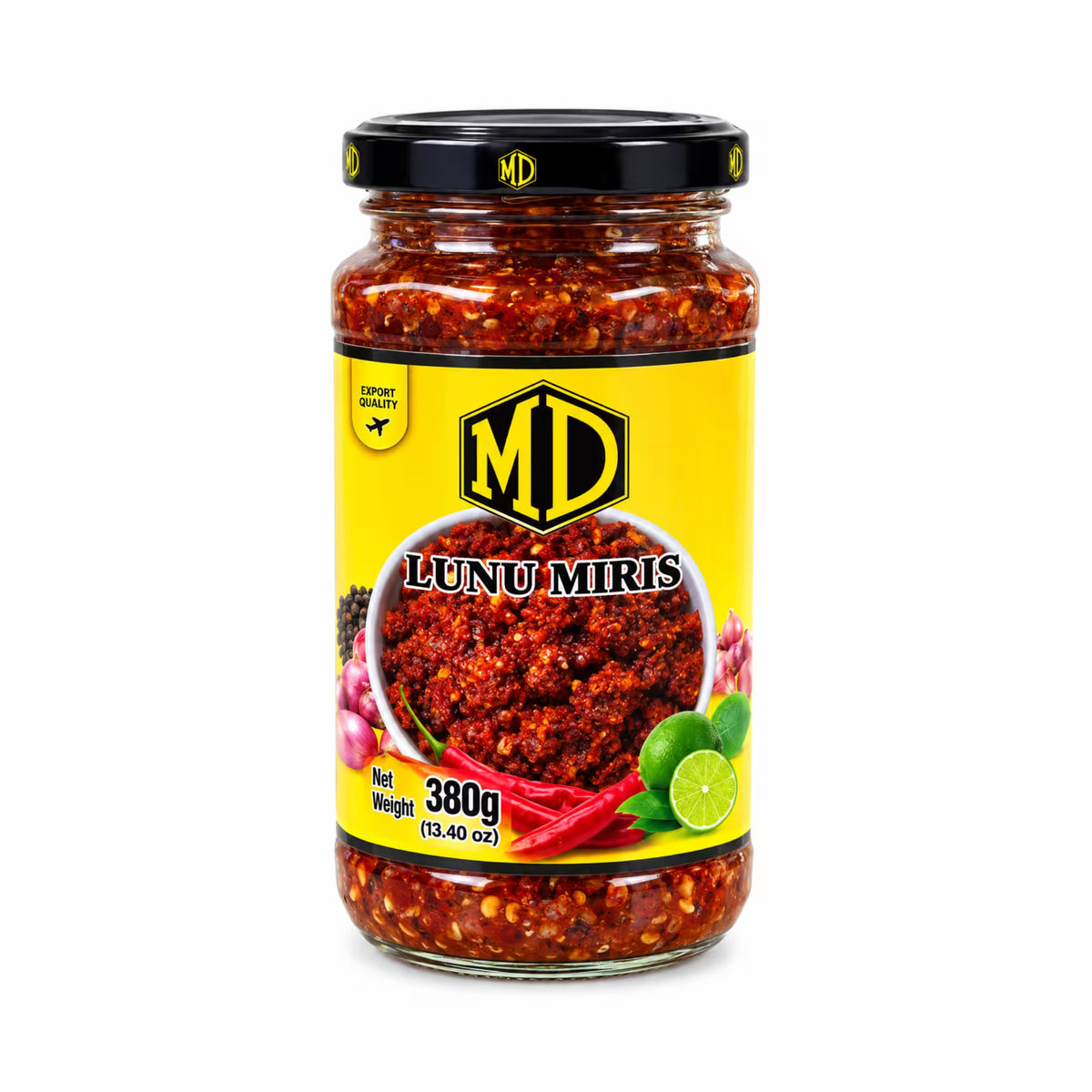 MD Lunu Miris 380g — MD Sri Lankan grocery, front of pack