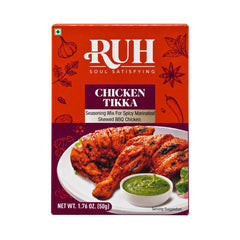 RUH Chicken Tikka Seasoning Mix 50g red box, front