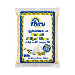 Thiru Boiled Odiyal Flour 200 g bag, front label