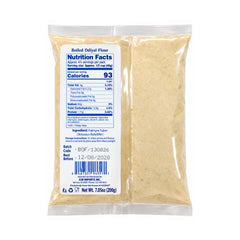 Thiru Boiled Odiyal Flour bag, back label with nutrition facts and ingredient