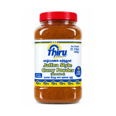 Thiru Jaffna Style Curry Powder (Roasted) 900 g jar, front label