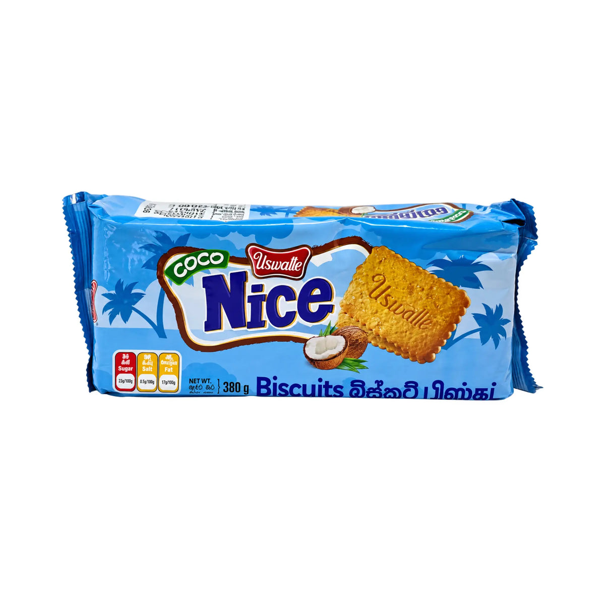 Uswatte Coco Nice biscuits 380g pack